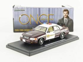 Miniatura Policia Americana Sheriff Ford Crown Greenligh1/43