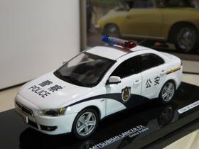 Miniatura Policia Chinesa Mitsubishi Lancer Evo PGongan 1/43 Miniatura Policia Chinesa Mitsubishi Lancer Evo PGongan 1/43