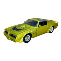 Miniatura Pontiac Firebird Dourado 1977 Jada Metal 1:24