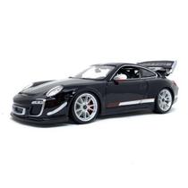 Miniatura Porsche 911 Gt 3 Rs 4.0 1/18 Preto Bburago 11036