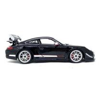 Miniatura Porsche 911 Gt 3 Rs 4.0 1/18 Preto Bburago 11036