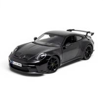 Miniatura Porsche 911 GT3 (992) 2022 - Preto - Maisto - 1:18