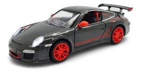 Miniatura Porsche 911 Gt3 Rs Cinza Acende Luz E Som 1:32