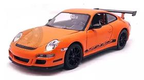 Miniatura Porsche 911 Gt3 Rs Laranja Welly 1/24