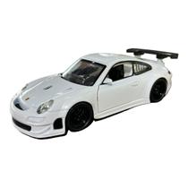 Miniatura Porsche 911 GT3 RSR Branco RMZ 1:32 Miniatura Porsche 911 GT3 RSR Branco RMZ 1:32