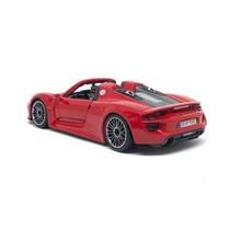 Miniatura Porsche 918 Spyder 1/24 Plus Vermelho Bburago 21076