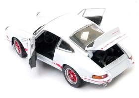 Miniatura Porsche Carrera 911 RS 2.7 Branca Welly 1/24 Cor:Branca