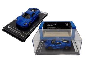 Miniatura Postercars Hypercar League 1/64 Com base e Acrílico