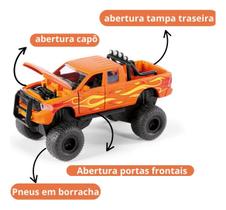 Miniatura RAM 1500 Siku 150 Caminhonete Metal Laranja Com Rodas Removíveis Miniatura RAM 1500 Siku 150 Caminhonete Metal Laranja Com Rodas Removíveis