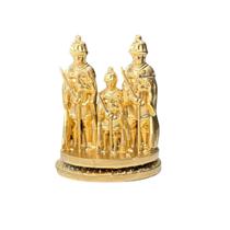 Miniatura Religiosa Orixás e Guias em Resina 3D Dourada 5 cm
