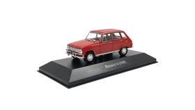 Miniatura Renault 6 1969 Vermelho Metal 1/43