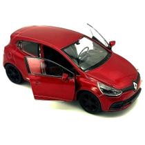 Miniatura Renault Clio RS Welly 1/38 Metal e Fricção Vinho Miniatura Renault Clio RS Welly 1/38 Metal e Fricção Vinho