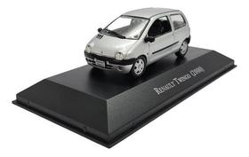Miniatura Renault Twingo 2000 Prata Metal 1:43 Miniatura Renault Twingo 2000 Prata Metal 1:43