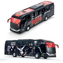 Miniatura Réplica Ônibus Brinquedo Iveco Time São Paulo Futebol Clube Tricolor Paulista Spfc Original 130 Miniatura Réplica Ônibus Brinquedo Iveco Time São Paulo Futebol Clube Tricolor Paulista Spfc Original 130