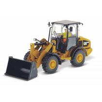 Miniatura retro escavadeira cat 906h 1/50 detalhada