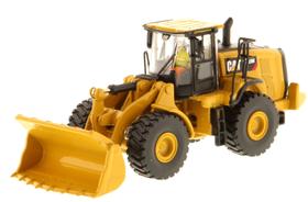 Miniatura retro escavadeira caterpilla 972m escala 187