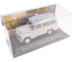 Miniatura Rural WIllys Rádio Patrulha Polícia Militar Miniatura Rural WIllys Rádio Patrulha Polícia Militar
