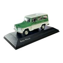 Miniatura Rural Willys Verde Customizado Metal 1:43