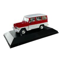 Miniatura Rural Willys Vermelho Customizado Metal 1:43 Miniatura Rural Willys Vermelho Customizado Metal 1:43