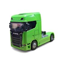 Miniatura Scania 770 S V8 Toco Alloy 1/50 Cavalo Caminhão Metal e Fricção Verde