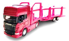 miniatura Scania R 730 cegonha vermelha miniatura Scania R 730 cegonha vermelha