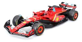 Miniatura Sf-24 Shell Racing Burago 1/41 Cor Vermelho - Bburago