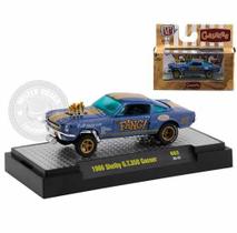 Miniatura Shelby G.T 350R 1966 Azul M2 Machines 1/64 Miniatura Shelby G.T 350R 1966 Azul M2 Machines 1/64