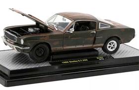 Miniatura Shelby Gt 350 1966 enferrujado M2 Machines 1/24