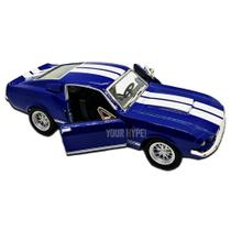 Miniatura Shelby GT 500 1967 Azul - Miniaturas de carros