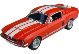 Miniatura Shelby Gt-500 1967 Vermelho 1:38