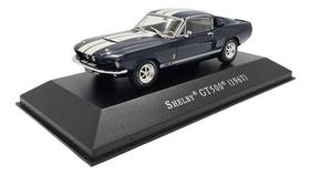 Miniatura Shelby Gt500 1967 Azul Coleção American Nº 01 1:43