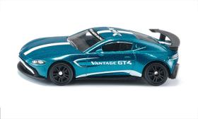 Miniatura Siku Aston Martin Vantage GT4 Pneus De Borracha