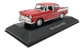 Miniatura Simca Rallye 1962 Vermelho Brasileiros 1:43
