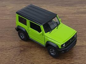 Miniatura Suzuki Jimmy Welly 1:34 Metal e Fricção Verde