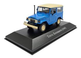 Miniatura Toyota Bandeirante 1967 Azul Metal 1:43