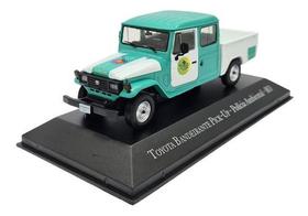 Miniatura Toyota Bandeirante Pick Up Policia Ambiental 1:43 Miniatura Toyota Bandeirante Pick Up Policia Ambiental 1:43