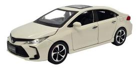 Miniatura Toyota Corolla Acende Faróis C/ Som Metal 1:32 Miniatura Toyota Corolla Acende Faróis C/ Som Metal 1:32