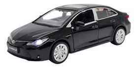 Miniatura Toyota Corolla Acende Faróis C/ Som Metal 1:33 Miniatura Toyota Corolla Acende Faróis C/ Som Metal 1:33