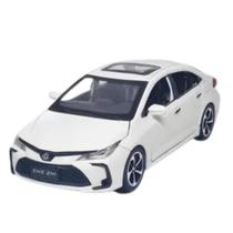 Miniatura Toyota Corolla Escala 1:32 Abre as 4 Portas e Capô Miniatura Toyota Corolla Escala 1:32 Abre as 4 Portas e Capô