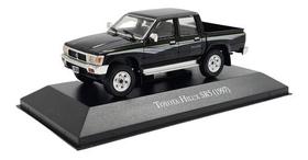 Miniatura Toyota Hilux Sr5 1997 Preto Metal 1:43