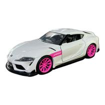 Miniatura Toyota Supra Branco Pink Slips Jada 1:32 Miniatura Toyota Supra Branco Pink Slips Jada 1:32