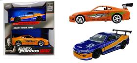 Miniatura Toyota supra e Nissan silvia escala 1/32 Jada toys