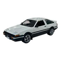 Miniatura Toyota Trueno AE86 Branco Maisto Metal 1:24 Miniatura Toyota Trueno AE86 Branco Maisto Metal 1:24