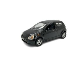 Miniatura Toyota Vitz Preto Metal Sunyside 1:25 Miniatura Toyota Vitz Preto Metal Sunyside 1:25