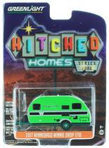 Miniatura Trailer De Viagem Greenlight Winnebago Drop 1/64 cor:verde