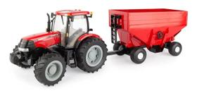 Miniatura Trator Agrícola Case IH Puma 170 ERTL Reboque 1/16 Miniatura Trator Agrícola Case IH Puma 170 ERTL Reboque 1/16