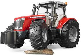 Miniatura Trator agrícola Massey Ferguson 7624 Bruder 1/16