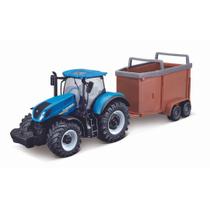 Miniatura Trator c/ Trailer - T7.315 Livestock