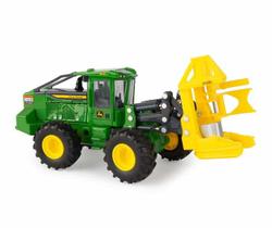 Miniatura trator carregadeira de cana john deere 843l-ii1/50 Miniatura trator carregadeira de cana john deere 843l-ii1/50