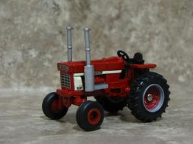 Miniatura trator ertl case ih internatio harvester 1568 1/64